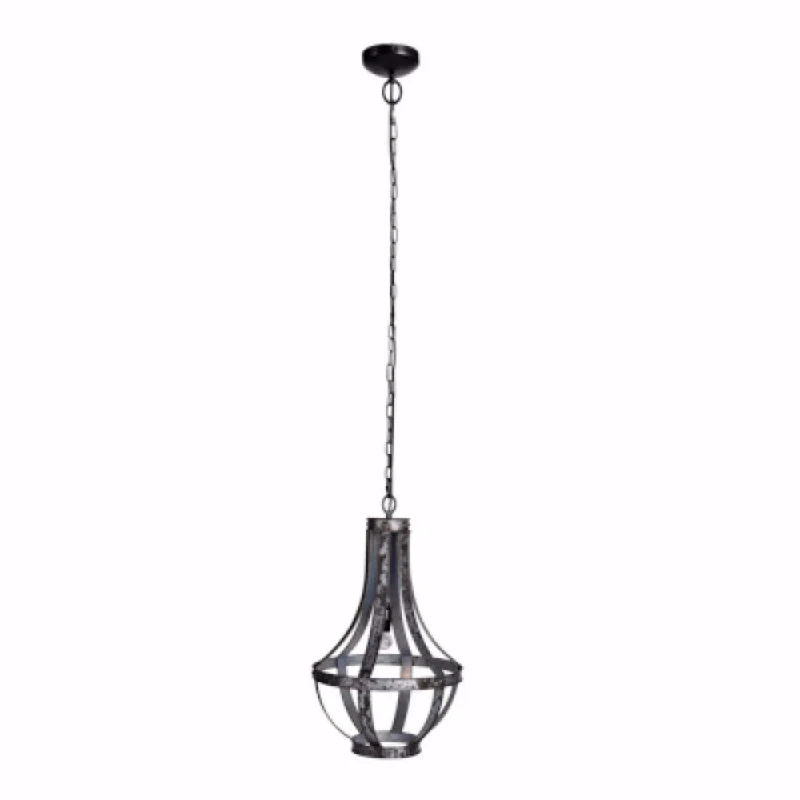 Chinese - Style Ceiling Lights with Red Lantern - Inspired DesignsChinese - Style Ceiling Lights with Red Lantern - Inspired DesignsBenzara Well Designed Iron Lantern 1 Light Pendant Chinese - Style Ceiling Lights with Red Lantern - Inspired DesignsChinese - Style Ceiling Lights with Red Lantern - Inspired DesignsBenzara Well Designed Iron Lantern 1 Light Pendant
