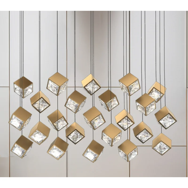 Chinese - Style Ceiling Lights with Red Lantern - Inspired DesignsChinese - Style Ceiling Lights with Red Lantern - Inspired DesignsdweLED PD-29323L Ice Cube 23-lt 55" LED Linear Pendant Chinese - Style Ceiling Lights with Red Lantern - Inspired DesignsChinese - Style Ceiling Lights with Red Lantern - Inspired DesignsdweLED PD-29323L Ice Cube 23-lt 55" LED Linear Pendant