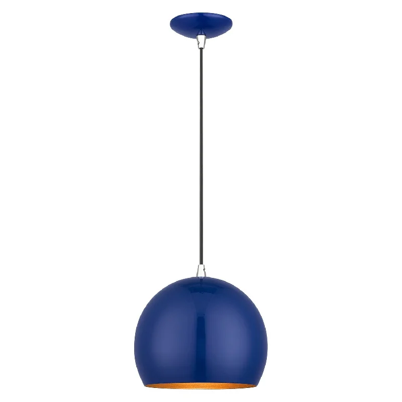 Glass Ceiling Lights with Frosted, Colored, or Etched GlassGlass Ceiling Lights with Frosted, Colored, or Etched GlassLivex Piedmont 41181-37 Pendant Light - Shiny Cobalt Blue with Polished Chrome Glass Ceiling Lights with Frosted, Colored, or Etched GlassGlass Ceiling Lights with Frosted, Colored, or Etched GlassLivex Piedmont 41181-37 Pendant Light - Shiny Cobalt Blue with Polished Chrome