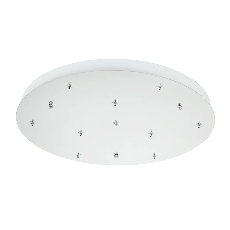 Crystal Ceiling Lights with High - Quality Swarovski CrystalsCrystal Ceiling Lights with High - Quality Swarovski CrystalsMaxilite Canopy C20-9P-40 Pendant Light - Satin Nickel