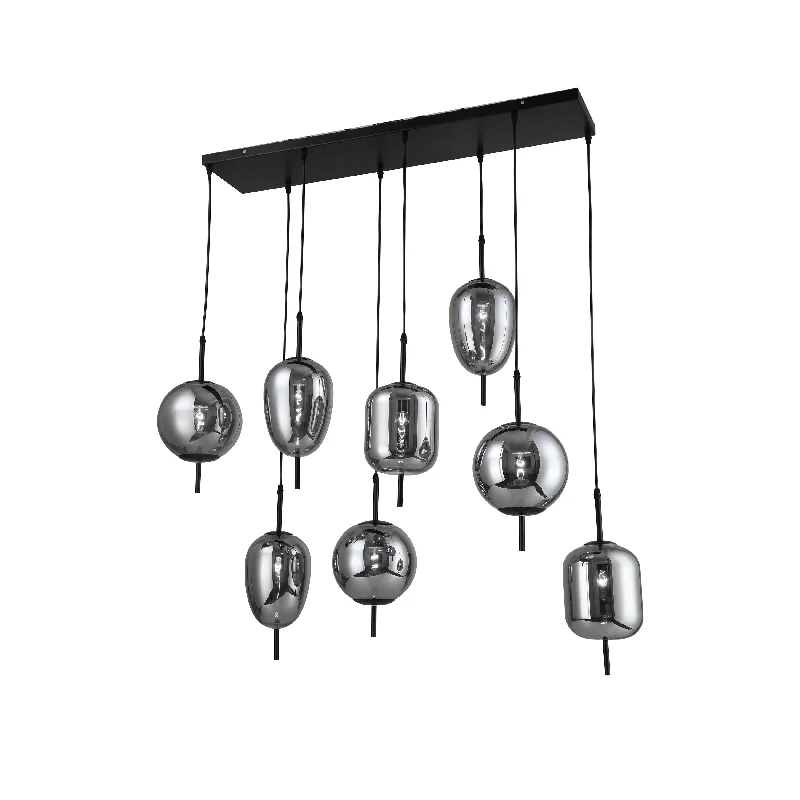 Mediterranean - Style Ceiling Lights with Terra - Cotta and Ceramic DetailsMediterranean - Style Ceiling Lights with Terra - Cotta and Ceramic DetailsSagebrook Home Metal 47`` Pendant Lamp With 8 Light, Smoke Glass Mediterranean - Style Ceiling Lights with Terra - Cotta and Ceramic DetailsMediterranean - Style Ceiling Lights with Terra - Cotta and Ceramic DetailsSagebrook Home Metal 47`` Pendant Lamp With 8 Light, Smoke Glass