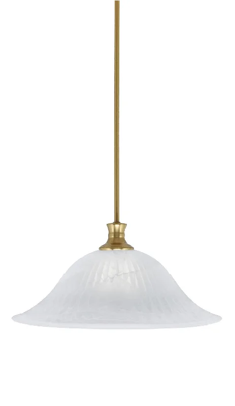 Scandinavian Style Ceiling Lights with Light Wood AccentsScandinavian Style Ceiling Lights with Light Wood AccentsToltec Stem 76-NAB-5881 Pendant Light - New Age Brass