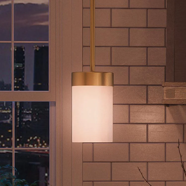 Mid - Century Modern Ceiling Lights with Simple, Sleek LinesMid - Century Modern Ceiling Lights with Simple, Sleek LinesUHP2309 Transitional Pendant Light, 7" x 5-1/8", Brushed Bronze Finish, Madison Collection