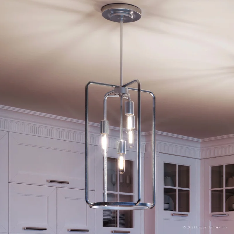 Art Deco Ceiling Lights with Geometric Patterns and Metallic FinishesArt Deco Ceiling Lights with Geometric Patterns and Metallic FinishesUHP3280 Urban Loft Pendant Light, 22.875"H x 14.5"W, Galvanized Steel Finish, Loveland Collection Art Deco Ceiling Lights with Geometric Patterns and Metallic FinishesArt Deco Ceiling Lights with Geometric Patterns and Metallic FinishesUHP3280 Urban Loft Pendant Light, 22.875"H x 14.5"W, Galvanized Steel Finish, Loveland Collection