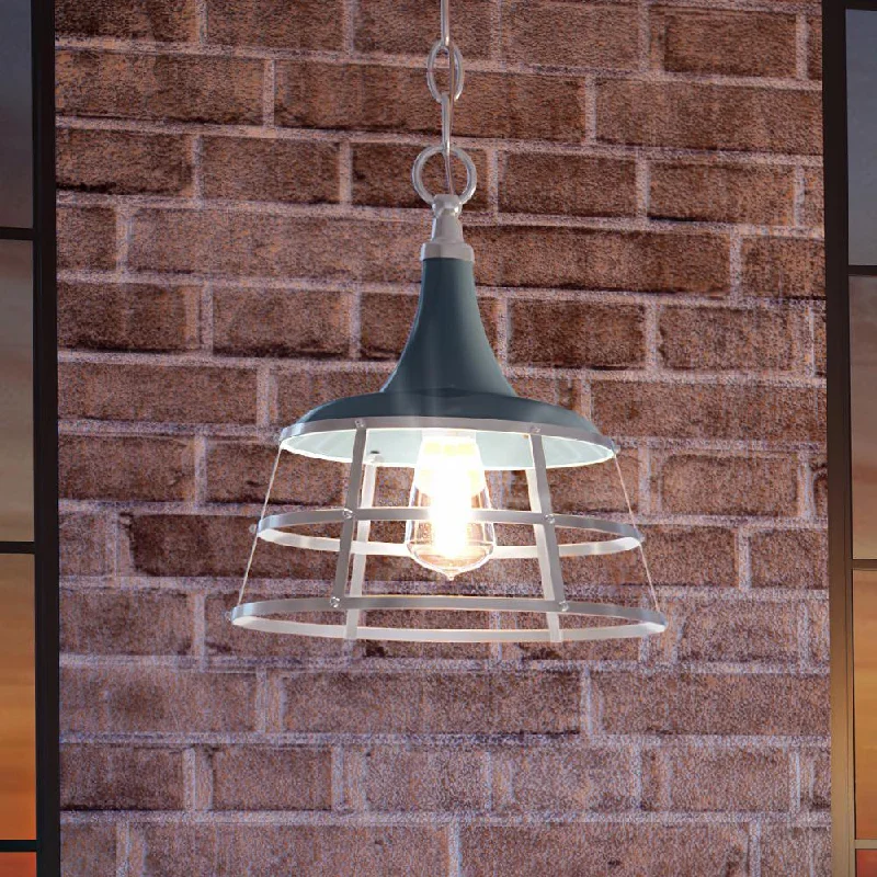Victorian - Inspired Ceiling Lights with Ornate Crystal ChandeliersVictorian - Inspired Ceiling Lights with Ornate Crystal ChandeliersUHP3852 Urban Loft Pendant Light, 14.25"H x 12"W, Gray Blue Finish, Frederick Collection Victorian - Inspired Ceiling Lights with Ornate Crystal ChandeliersVictorian - Inspired Ceiling Lights with Ornate Crystal ChandeliersUHP3852 Urban Loft Pendant Light, 14.25"H x 12"W, Gray Blue Finish, Frederick Collection