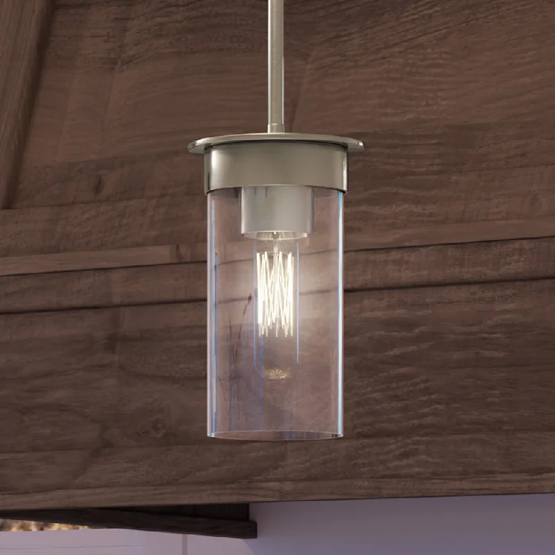 Scandinavian Style Ceiling Lights with Light Wood AccentsScandinavian Style Ceiling Lights with Light Wood AccentsUHP3983 New Traditional Pendant 8.875''H x 5''W, Brushed Nickel Finish, Griffith Collection Scandinavian Style Ceiling Lights with Light Wood AccentsScandinavian Style Ceiling Lights with Light Wood AccentsUHP3983 New Traditional Pendant 8.875''H x 5''W, Brushed Nickel Finish, Griffith Collection