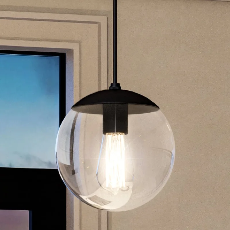 Victorian - Inspired Ceiling Lights with Ornate Crystal ChandeliersVictorian - Inspired Ceiling Lights with Ornate Crystal ChandeliersUHP4012 Minimalist Pendant 8.75''H x 8''W, Midnight Black Finish, Canton Collection Victorian - Inspired Ceiling Lights with Ornate Crystal ChandeliersVictorian - Inspired Ceiling Lights with Ornate Crystal ChandeliersUHP4012 Minimalist Pendant 8.75''H x 8''W, Midnight Black Finish, Canton Collection