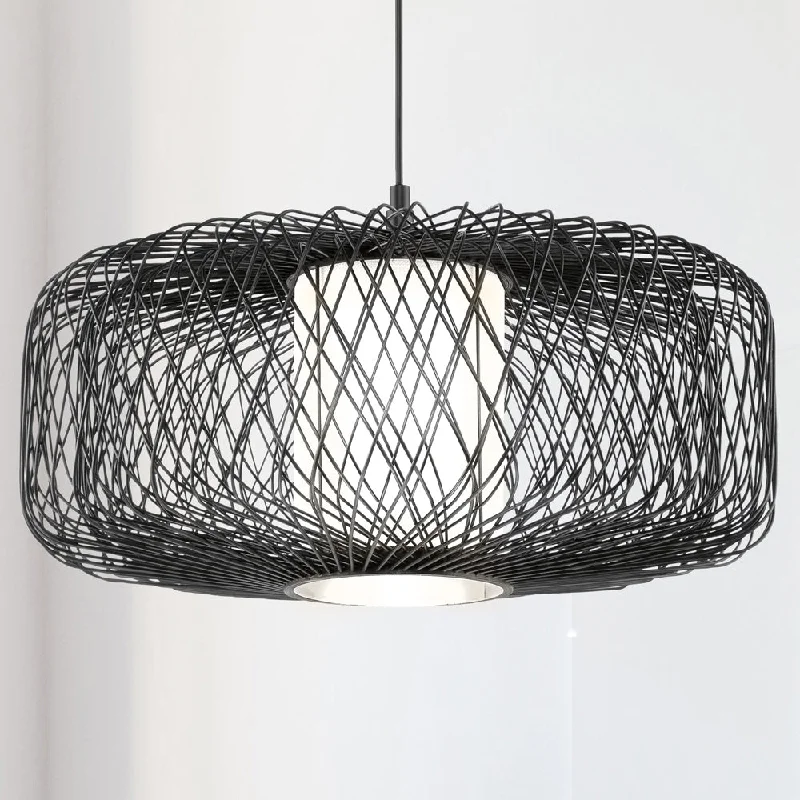 Moroccan Ceiling Lights with Colorful Stained Glass and Geometric CarvingsMoroccan Ceiling Lights with Colorful Stained Glass and Geometric CarvingsUHP4535 Natural Indoor Pendant, 12''H x 22"W x 22''D, Black Rattan Finish, Bedford Collection Moroccan Ceiling Lights with Colorful Stained Glass and Geometric CarvingsMoroccan Ceiling Lights with Colorful Stained Glass and Geometric CarvingsUHP4535 Natural Indoor Pendant, 12''H x 22"W x 22''D, Black Rattan Finish, Bedford Collection