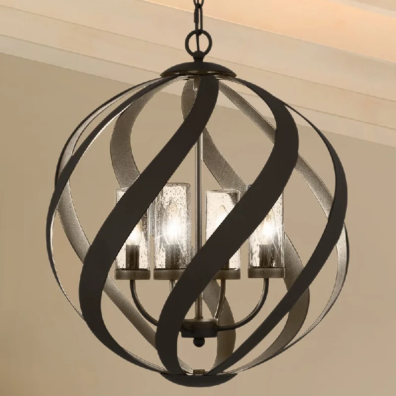 Victorian - Inspired Ceiling Lights with Ornate Crystal ChandeliersVictorian - Inspired Ceiling Lights with Ornate Crystal ChandeliersUQL4550 Tudor Indoor Pendant, 23.00''H x 19.50''W x 19.50''D, Earth Black Finish, Walsall Collection Victorian - Inspired Ceiling Lights with Ornate Crystal ChandeliersVictorian - Inspired Ceiling Lights with Ornate Crystal ChandeliersUQL4550 Tudor Indoor Pendant, 23.00''H x 19.50''W x 19.50''D, Earth Black Finish, Walsall Collection