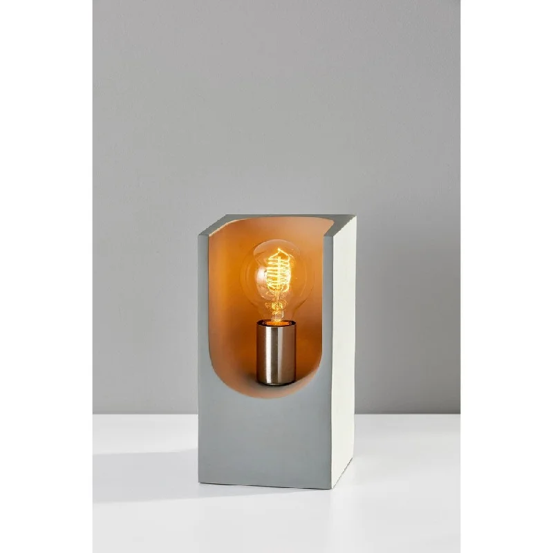 wooden table lamps with natural grain for a warm and organic feelwooden table lamps with natural grain for a warm and organic feelAdesso Concrete and Brushed Steel Clyde Table Lantern wooden table lamps with natural grain for a warm and organic feelwooden table lamps with natural grain for a warm and organic feelAdesso Concrete and Brushed Steel Clyde Table Lantern