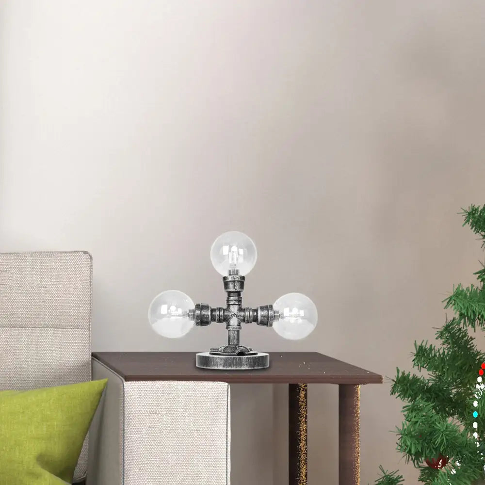 glass table lamps with a frosted surface for soft light diffusionglass table lamps with a frosted surface for soft light diffusionIndustrial Antique Silver Globe Desk Lamp with Clear/Amber Glass Shades - 3/5-Light Living Room Task Light glass table lamps with a frosted surface for soft light diffusionglass table lamps with a frosted surface for soft light diffusionIndustrial Antique Silver Globe Desk Lamp with Clear/Amber Glass Shades - 3/5-Light Living Room Task Light