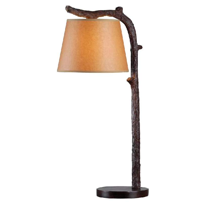 crystal table lamps with dazzling prisms for a glamorous effectcrystal table lamps with dazzling prisms for a glamorous effect'Branching Out' Bronzetone Wood Grain Design Table Lamp