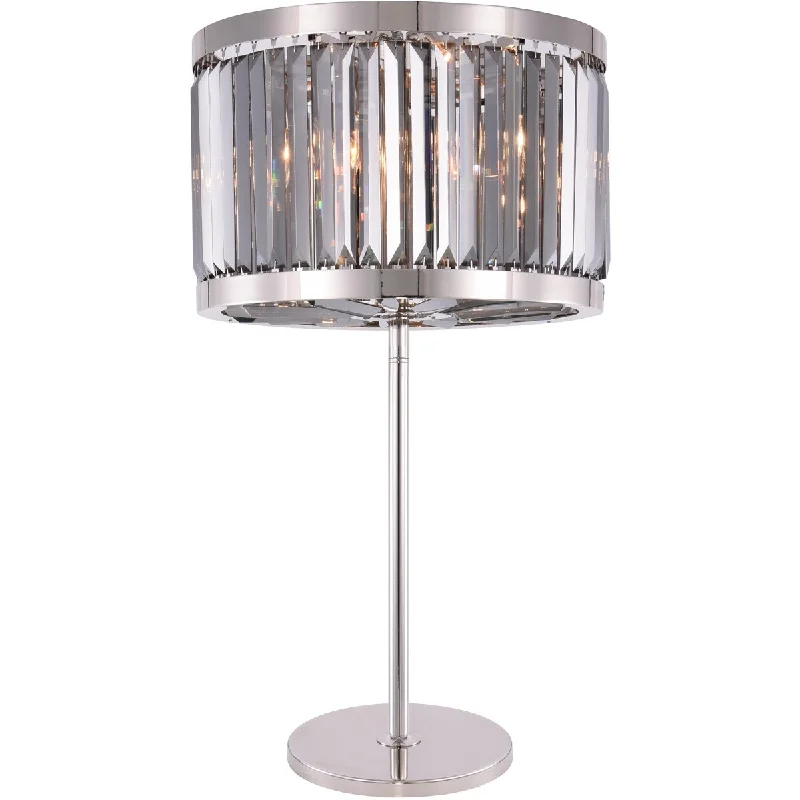 crystal table lamps with dazzling prisms for a glamorous effectcrystal table lamps with dazzling prisms for a glamorous effectChelsea 4 light polished nickel Table LampSilver Shade (Grey) Royal C - One Size crystal table lamps with dazzling prisms for a glamorous effectcrystal table lamps with dazzling prisms for a glamorous effectChelsea 4 light polished nickel Table LampSilver Shade (Grey) Royal C - One Size