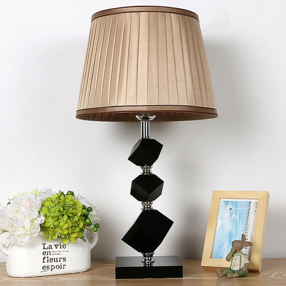rustic farmhouse table lamps for cozy kitchensrustic farmhouse table lamps for cozy kitchensBlack Faceted Crystal Table Lamp with Contemporary Pleated Lampshade - 1 Head Living Room Night Lamp in Light Brown rustic farmhouse table lamps for cozy kitchensrustic farmhouse table lamps for cozy kitchensBlack Faceted Crystal Table Lamp with Contemporary Pleated Lampshade - 1 Head Living Room Night Lamp in Light Brown