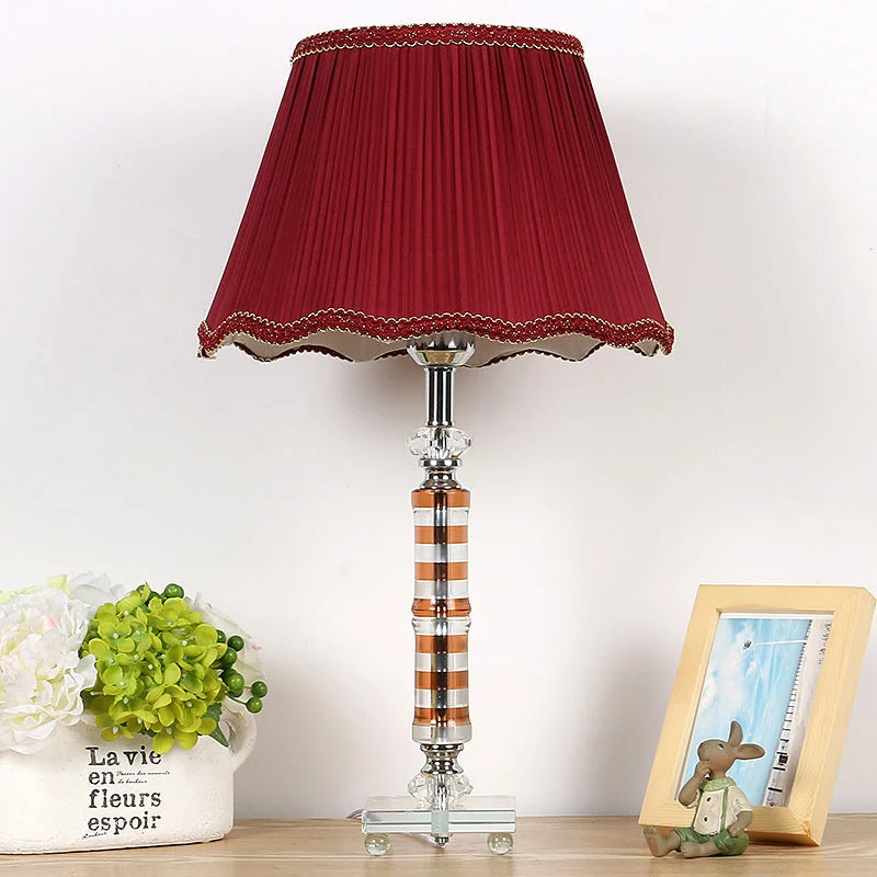 fabric table lamps with a linen shade for a relaxed and breathable lookfabric table lamps with a linen shade for a relaxed and breathable lookRed Modernist Hand-Cut Crystal Task Lamp: Cylindrical Design with 1 Head for Reading fabric table lamps with a linen shade for a relaxed and breathable lookfabric table lamps with a linen shade for a relaxed and breathable lookRed Modernist Hand-Cut Crystal Task Lamp: Cylindrical Design with 1 Head for Reading