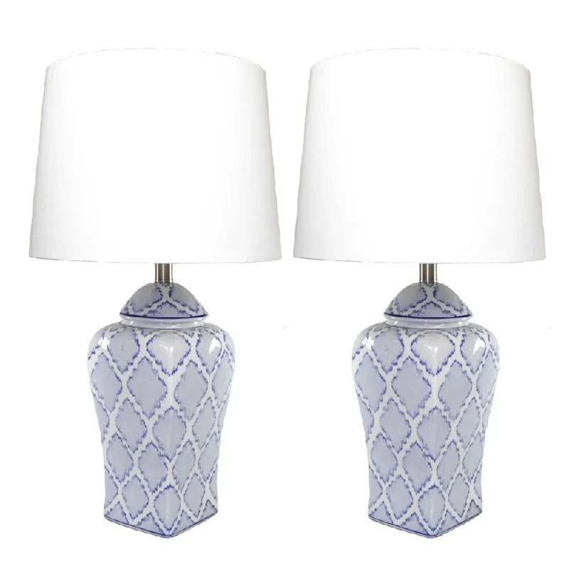 rustic farmhouse table lamps for cozy kitchensrustic farmhouse table lamps for cozy kitchensJT Lighting Handpainted Ikat Diamond Table Lamps (Set of 2) rustic farmhouse table lamps for cozy kitchensrustic farmhouse table lamps for cozy kitchensJT Lighting Handpainted Ikat Diamond Table Lamps (Set of 2)