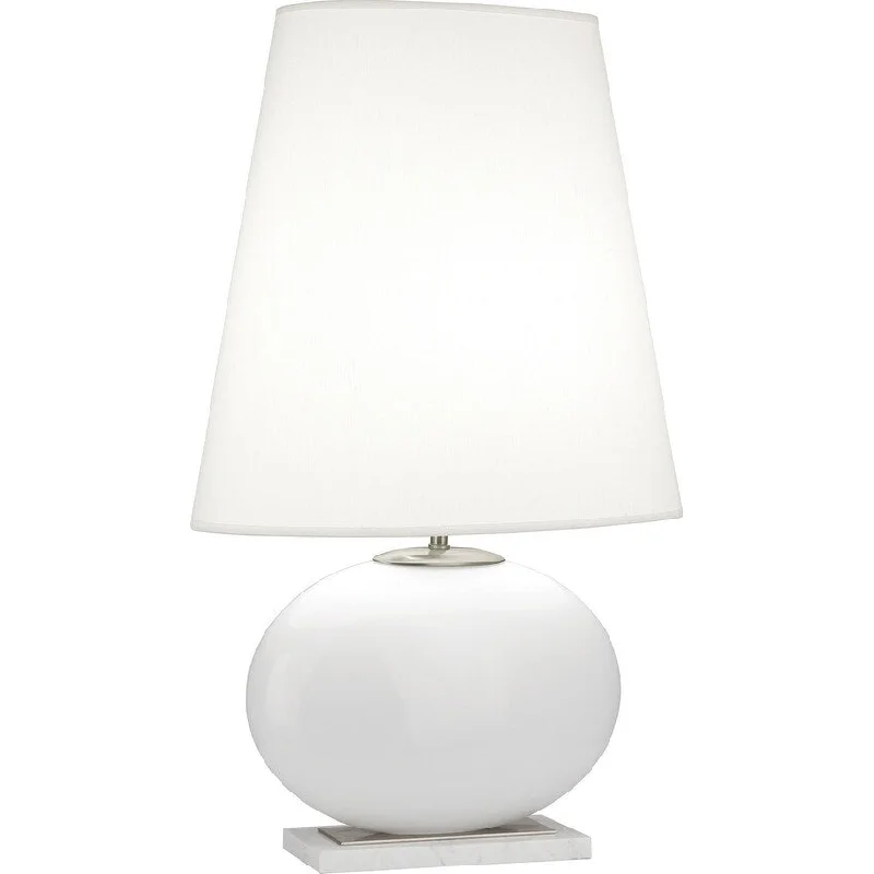 glass table lamps with a frosted surface for soft light diffusionglass table lamps with a frosted surface for soft light diffusionRobert Abbey S483 One Light Table Lamp Raquel White Glass w/ Antique - One Size glass table lamps with a frosted surface for soft light diffusionglass table lamps with a frosted surface for soft light diffusionRobert Abbey S483 One Light Table Lamp Raquel White Glass w/ Antique - One Size