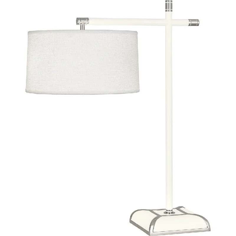 bohemian table lamps with colorful patterns for eclectic bedroomsbohemian table lamps with colorful patterns for eclectic bedroomsRobert Abbey W1442 Two Light Table Lamp Ranger Glossy White Painted w/ Polished Nickel - One Size bohemian table lamps with colorful patterns for eclectic bedroomsbohemian table lamps with colorful patterns for eclectic bedroomsRobert Abbey W1442 Two Light Table Lamp Ranger Glossy White Painted w/ Polished Nickel - One Size