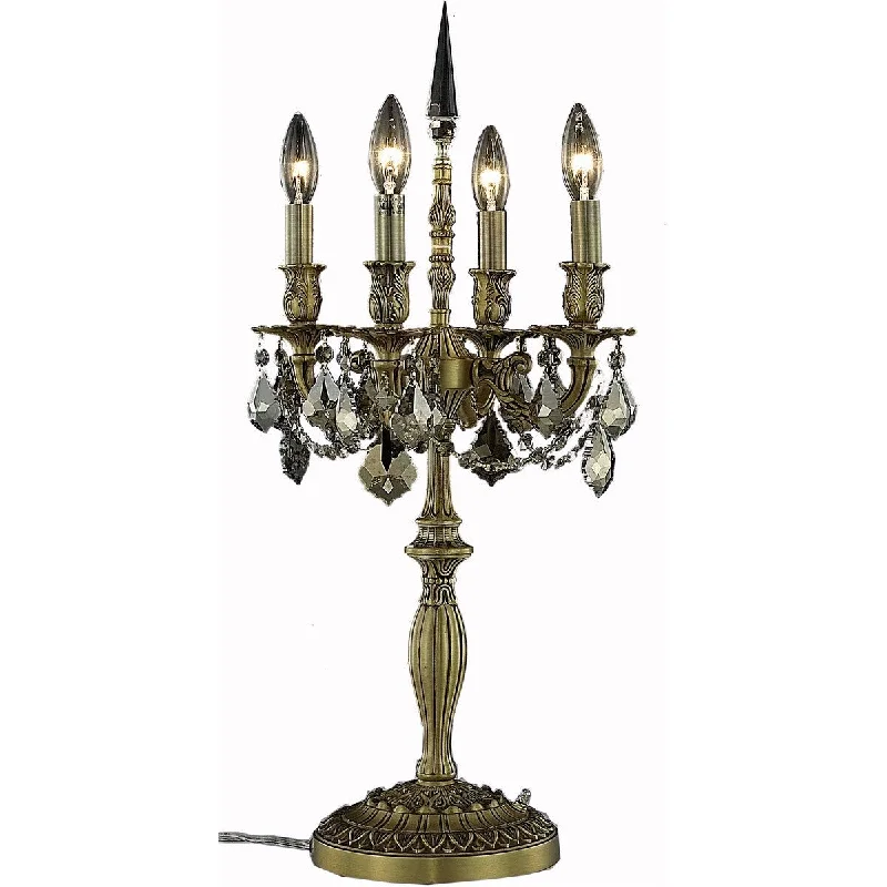 victorian style table lamps with ornate details for traditional homesvictorian style table lamps with ornate details for traditional homesRosalia 4 light French Gold Table Lamp Golden Teak (Smoky) SwarovskiÆ - One Size victorian style table lamps with ornate details for traditional homesvictorian style table lamps with ornate details for traditional homesRosalia 4 light French Gold Table Lamp Golden Teak (Smoky) SwarovskiÆ - One Size