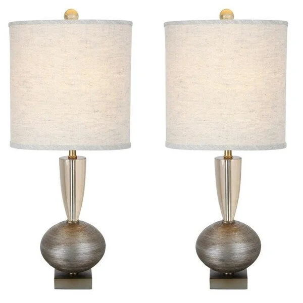 metal table lamps with a matte black finish for a sleek appearancemetal table lamps with a matte black finish for a sleek appearanceVan Teal 130972PR Ofir 33" Table Lamps (Set of 2) metal table lamps with a matte black finish for a sleek appearancemetal table lamps with a matte black finish for a sleek appearanceVan Teal 130972PR Ofir 33" Table Lamps (Set of 2)