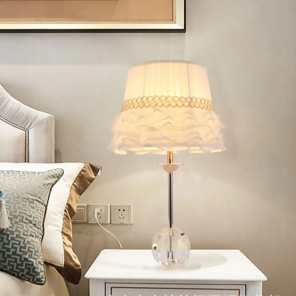 crystal table lamps with dazzling prisms for a glamorous effectcrystal table lamps with dazzling prisms for a glamorous effectModern White Flare Task Light Reading Lamp with Clear Crystal Ball Base crystal table lamps with dazzling prisms for a glamorous effectcrystal table lamps with dazzling prisms for a glamorous effectModern White Flare Task Light Reading Lamp with Clear Crystal Ball Base
